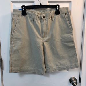 Columbia Classic Peak Shorts Stone 34x10 NWT